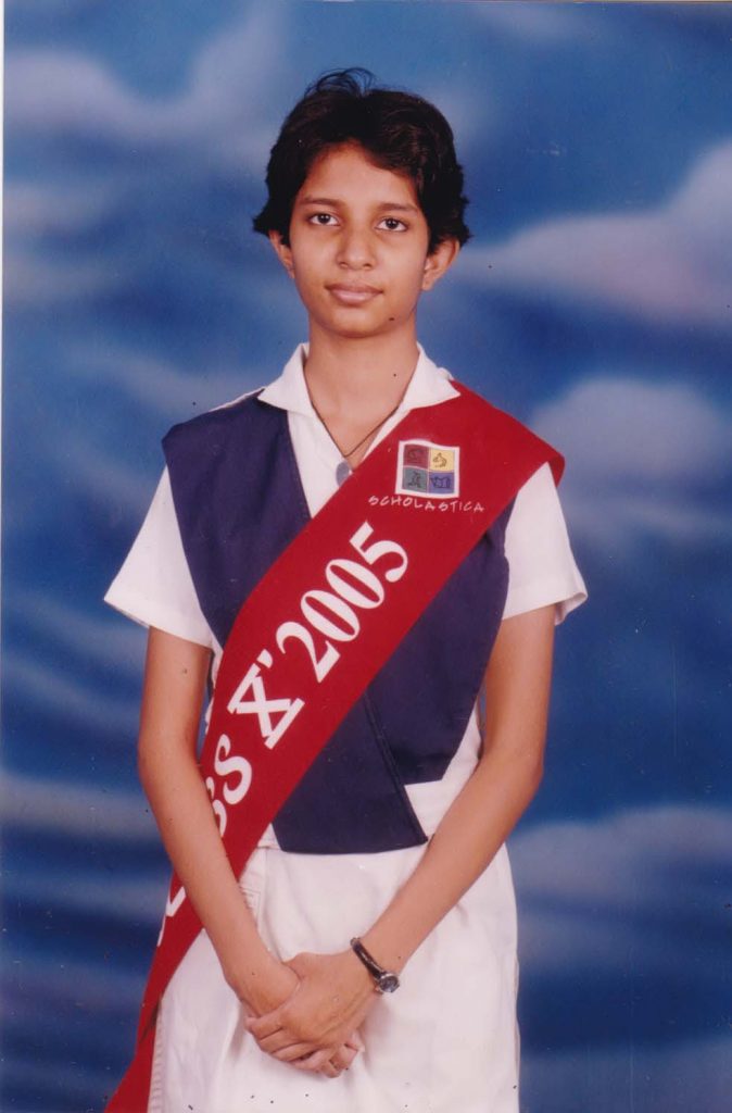 Graduating Grade X with distinction from Scholastica School, Dhaka, Bangladesh