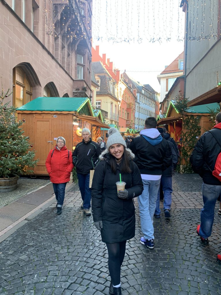 Grace in Germany at the Christmas Market